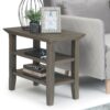 Acadian - Narrow Side Table - Farmhouse Gray - Image 9