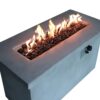 Propane / Gas Outdoor Fire Pit Table Durable Construction - Gray - Image 6