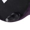 Dawn - Tufted Round Ottoman Nailhead Accents - Purple - Image 7