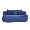 Bean Bag Sofa Lazy Sofa Durable Comfort Lounger High Back Chair For Adults And Kids, Indoor & Outdoor - Navy - Image 18