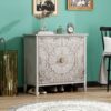 2 Door Cabinet, Suitable For Bedroom - Light Gray - Image 4