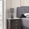 3 Drawer Nightstand - Black - Image 4