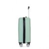 2 Piece Luggage Set With Spinner Wheels, Lightweight Suitcase (20 / 14) - Olive Green - Image 10