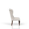 Upholstered Wing Host Chair - Light Gray - Image 4