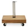 Ralph - Square Umbrella Base - Teak - Image 8