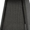 Outdoor Rattan Bistrotable With Surface Round - Gray - Image 7