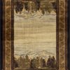 Nature's Nest - 2'7" X 7'3" Lodge Area Rug - Multi / Black - Image 5