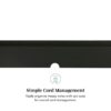 Modern Wall-Mounted Floating TV Stand - Coastal Oak - Image 7