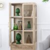 Cabinet - Brown - Wood - Image 9
