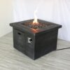 Fiber Reinforced Propane / Natural Gas, Fire Pit Table - Charcoal - Image 7