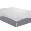 Hopewell - 12" California King Size Medium Cooling Gel Memory Edge Support Pocket Spring Removable Cover Hybrid Mattress - White / Gray - Image 7