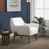 Panom - Lounge Chair - Brown / White - Image 7