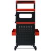 4 Level Multi Purpose Trolley For Diagnostics - Black / Red - Image 10
