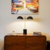 Nova - Hydro Table Lamp With On / Off Switch Double Lamp - Black / Gold / Marble - Image 7