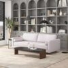 Anthony - Linen Sofa - Light Beige - Image 5