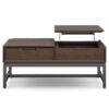 Banting - Lift Top Coffee Table - Walnut Brown - Image 8