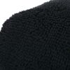 Spongy - Microfiber Square Pouf, Cozy Seating - Dark Charcoal - Image 5