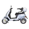 Electric Mobility Scooter With Big Size, High Power - Silver - Image 5