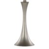 Lenuxe - Contemporary Table Lamp (Set of 2) - Frosted Silver / Off White - Image 4