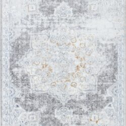 Legacy - 2'7" X 7' Polypropylene Area Rug - Multi / White