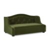 Robin - Tufted Wingback Pet Sofa Bed, Medium - Olive Green - Image 3