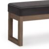 Milltown - Large Ottoman Bench - Tanners Brown - Image 4