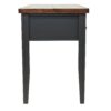 Essex - Writing Desk - Black, Whiskey - Image 4