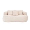 Bean Bag Sofa Lazy Sofa Comfort Lounger High Back Chair For Adults And Kids, Indoor & Outdoor - Beige - Image 18