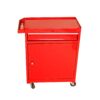 Rolling Tool Chest, 5 Drawer Tool Box Organizer With Lockable Wheels & Sliding Drawers & Detachable Top & Adjustable Shelf, Tool Storage Cabinet For Garage Workshop - Red - Image 12