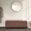 Hamilton - Storage Ottoman - Distressed Umber Brown - Image 7