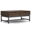 Banting - Lift Top Coffee Table - Walnut Brown - Image 6