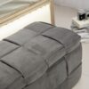 Stylish Storage Ottoman Bench With Safety Hinge For Living Room & Bedroom - Dark Gray - Image 17