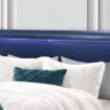 Charlston - Full Bed Design With LED - Blue - Image 4