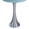 Lenuxe - Contemporary Table Lamp (Set of 2) - Nickel / Turquoise - Image 5