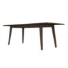 Levi - Modern Style Rectangular Dining Table - Brown - Image 11
