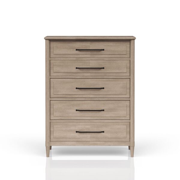 5 Drawer Door Chest - Sand