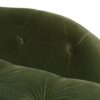 Samuel - Tufted Roll Arm Chaise Lounge - Olive Green - Image 7
