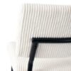 Modern Fabric Upholstered Dining Chair With Black Metal Legs (Set of 4) - Beige - Image 6