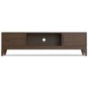 Harper - Low TV Media Stand - Walnut Brown - Image 3