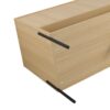 Minimalist 48" Freestanding Bathroom Vanity With 3 Soft Close Cabinet Doors - Oak - Image 13