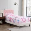 Deb - Twin Bed - White And Pink - Image 7