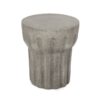 Outdoor Round Side Table - Gray - Image 9