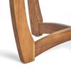 Outdoor Dining Set With Coffee Table And 2 Chairs - Teak - Image 12