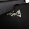 Freestanding Bathroom Vanity With Resin Sink And Storage Cabinet - Dark Oak - Image 18