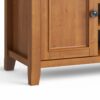 Amherst - TV Media Stand - Light Golden Brown - Image 5