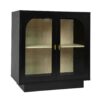 Storage Cabinet With Door For Living Room, Dining Room, Study - Black - Image 6
