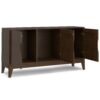 Harper - 3 Door Sideboard Buffet / Storage Cabinet - Walnut Brown - Image 2