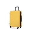 3 Piece Luggage Sets Lightweight Suitcase With Two Hooks, Spinner Wheels, Tsa Lock, (20/24/28) - Yellow - Image 21