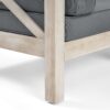 Brava - X Back Right Arm Chair - Light Gray - Image 9