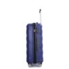 Hardshell Suitcase Spinner Wheels Pp Luggage Sets Lightweight Durable Suitcase With Tsa Lock, 3 Piece Set (20/24/28) - Navy - Image 4